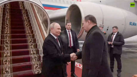 Putin llega a Bielorrusia en visita oficial