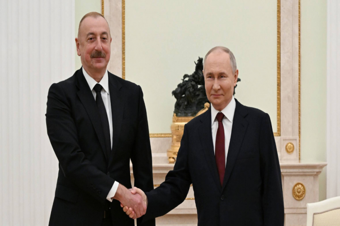    Vladimir Putin İlham Əliyevi təbrik edib   