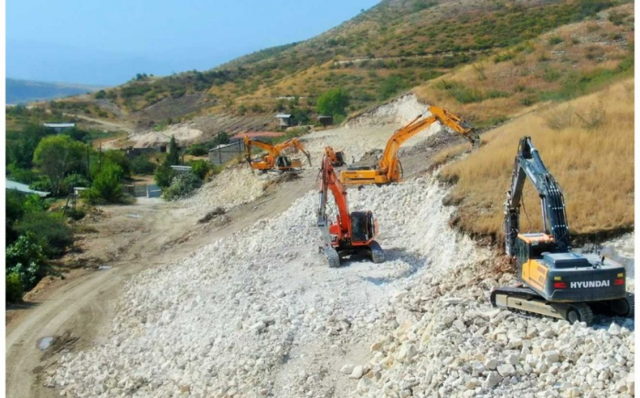    Ağdam-Əsgəran-Xocalı-Xankəndi yolu yenidən qurulur   