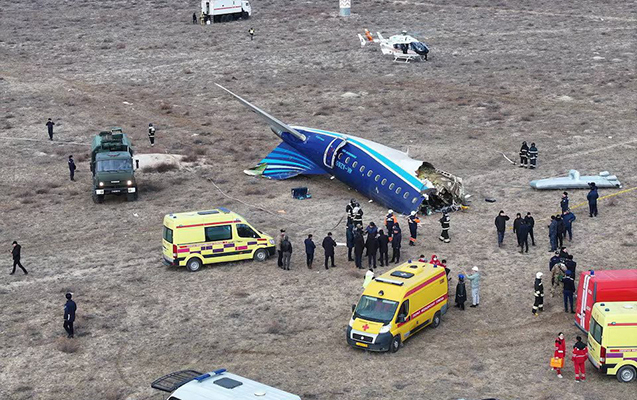  Los líderes mundiales expresan sus condolencias a Azerbaiyán por el accidente aéreo 