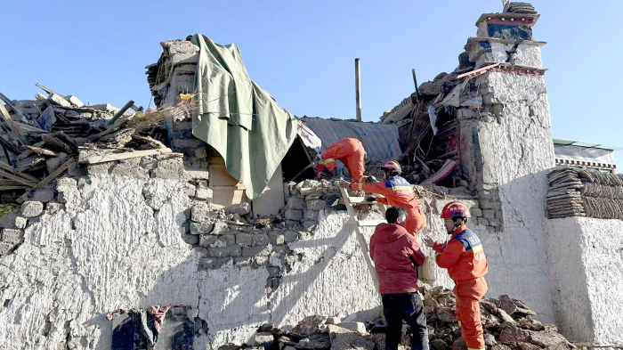 At least 126 people killed in China as 7.1 magnitude earthquake hits near Tibet holy city of Shigatse