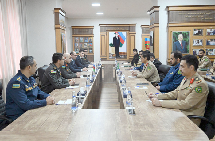 Saudi Arabian delegation visits Azerbaijan’s National Defense University