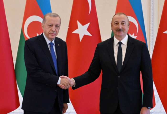 President Ilham Aliyev discuss bilateral ties and regional cooperation with his Turkish counterpart