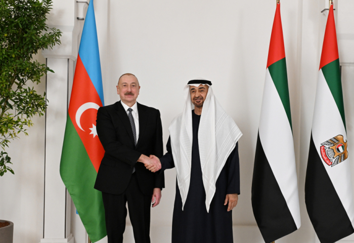  Les présidents azerbaïdjanais et émirati se rencontrent à Abu Dhabi -  PHOTOS  