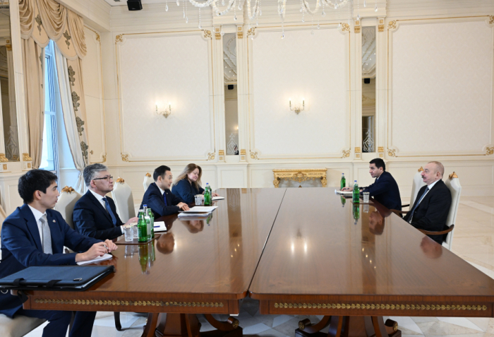   President Ilham Aliyev receives CICA Secretary General  