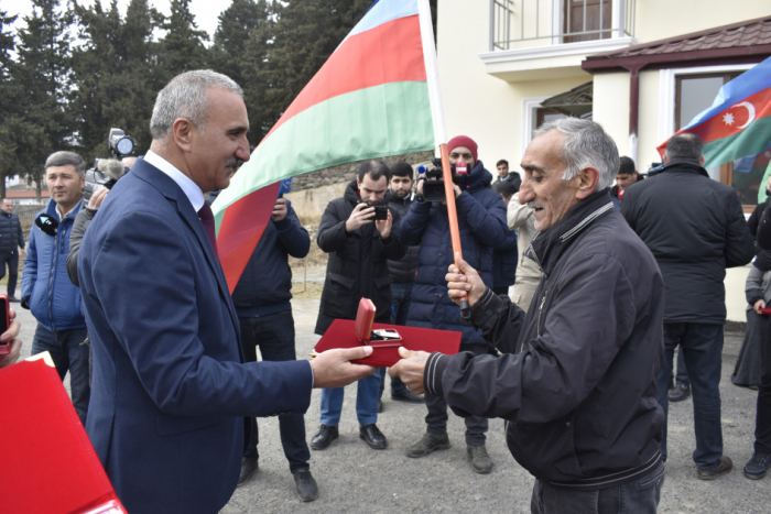 Another 28 families relocated to Khojaly receive keys to new homes