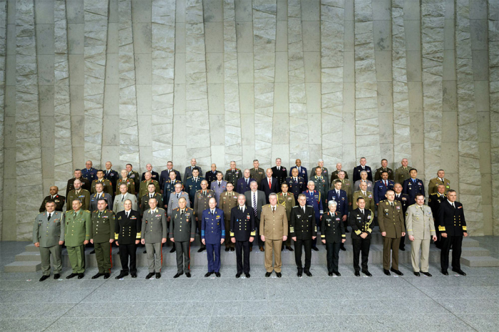  Azerbaijani army chief of general staff attends NATO and partners meeting  