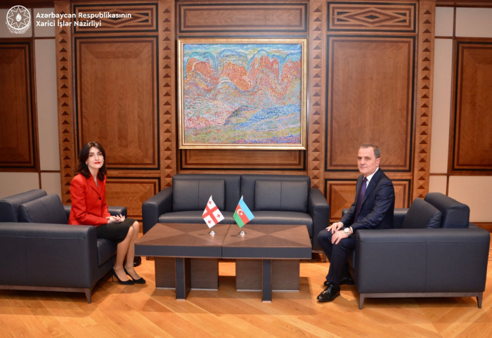   One-to-one meeting held between Azerbaijani and Georgian FMs  