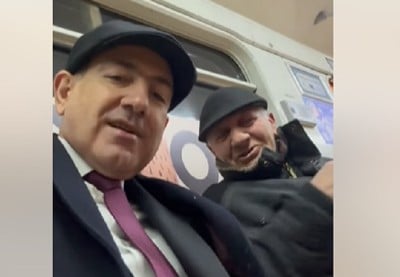  Paşinyan bu dəfə metroyla işə getdi -  Video  