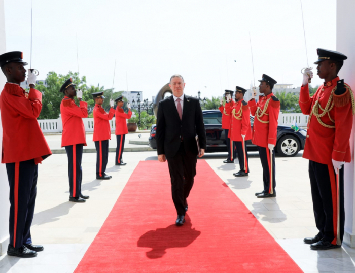  El Embajador de Azerbaiyán en Etiopía presenta cartas credenciales al Presidente de Yibuti 