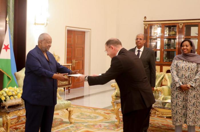 Azerbaijani Ambassador presents credentials to President of Djibouti