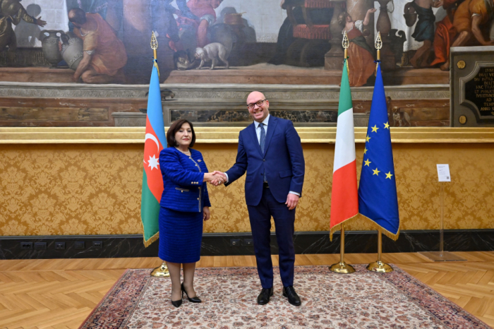   Speaker of Azerbaijan’s Parliament meets with Italy’s Chamber of Deputies President  