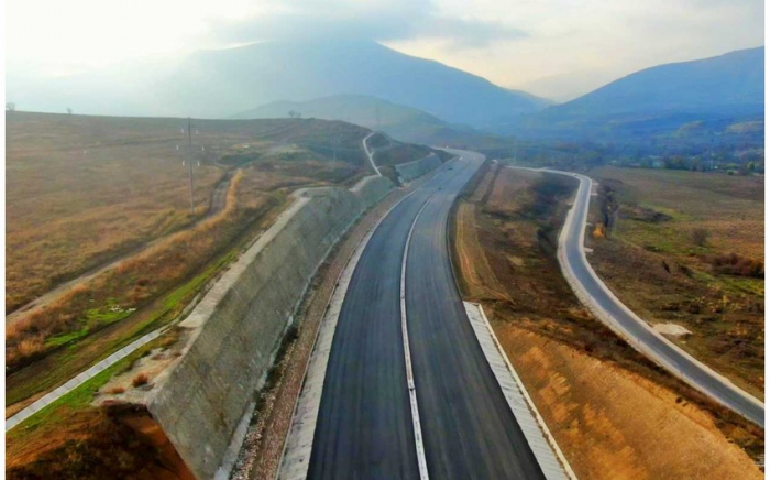   Azerbaijan: Construction of Ahmadbayli-Shusha highway nears completion -   VIDEO    