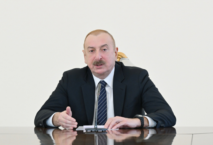     Präsident Aliyev:   Aserbaidschan ist heute einer der unverzichtbaren Verkehrsknotenpunkte Eurasiens  