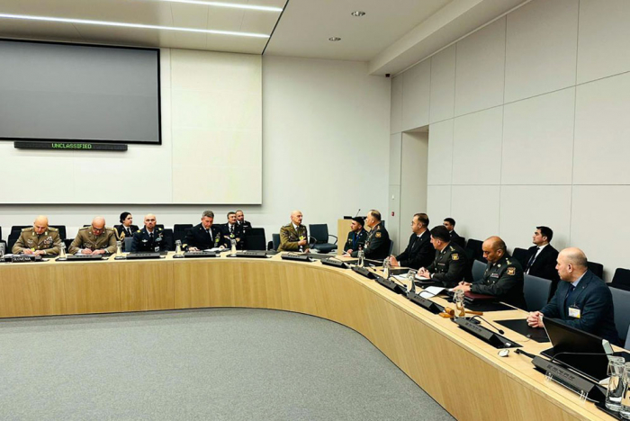  Chief of Azerbaijani General Staff holds meetings in Brussels 