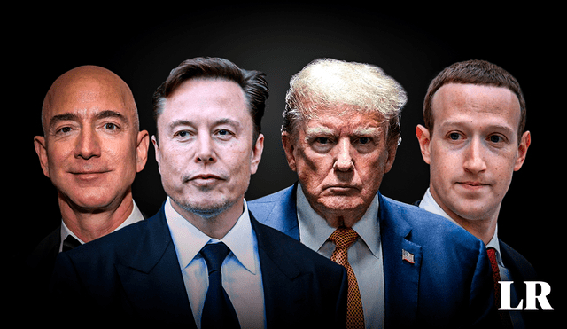 USA : Musk, Zuckerberg et Bezos à l