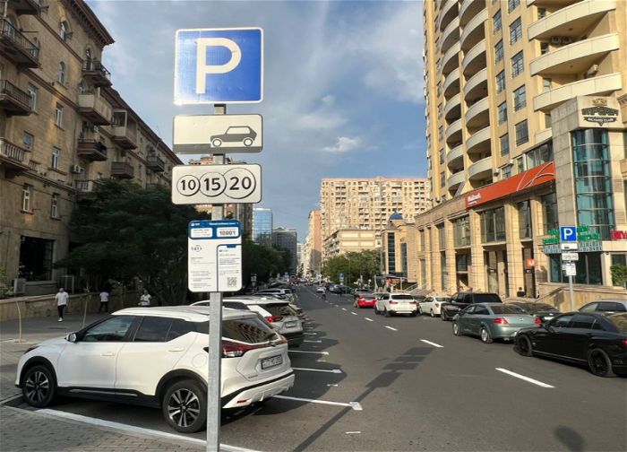 "AzParking" tətbiqi ilə elektron parklanma sistemi yaradılıb"