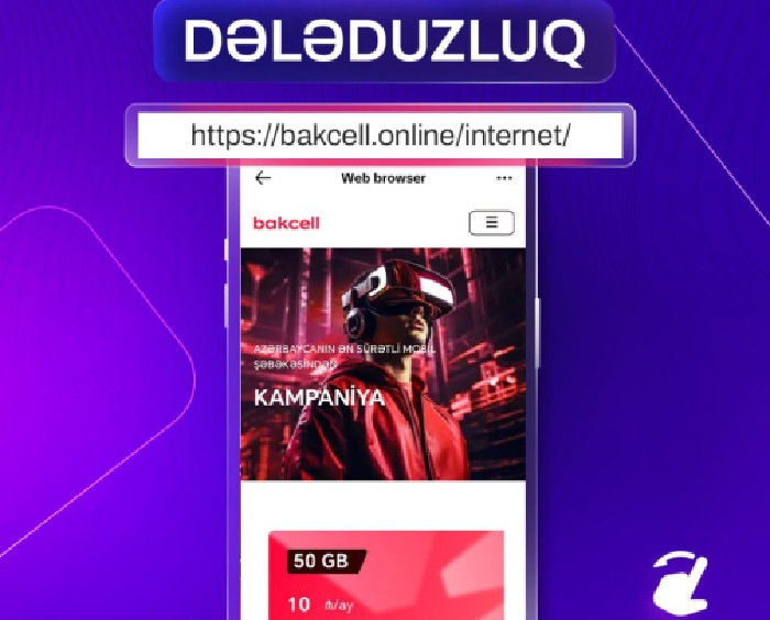 “TikTok”da “Bakcell” adından dələduzluq həyata keçirilir