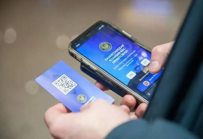 Kazakhstan starts issuing QR code cards for foreign tourists to ensure their safety