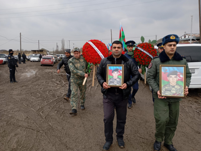    Şəhid Elşən Tağıyevin nəşinin qalıqları torpağa tapşırılıb   