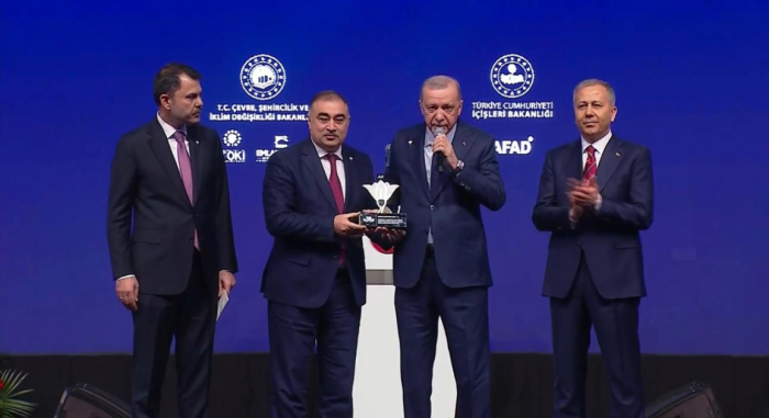   Erdogan dankt dem Präsidenten Ilham Aliyev im Namen des türkischen Volkes  