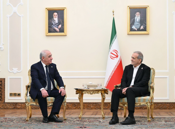 Azerbaijani Prime Minister meets with Iranian President