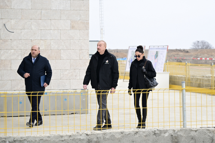  Déplacement du président Ilham Aliyev dans la région d’Aghdam - Mise à Jour - Photos