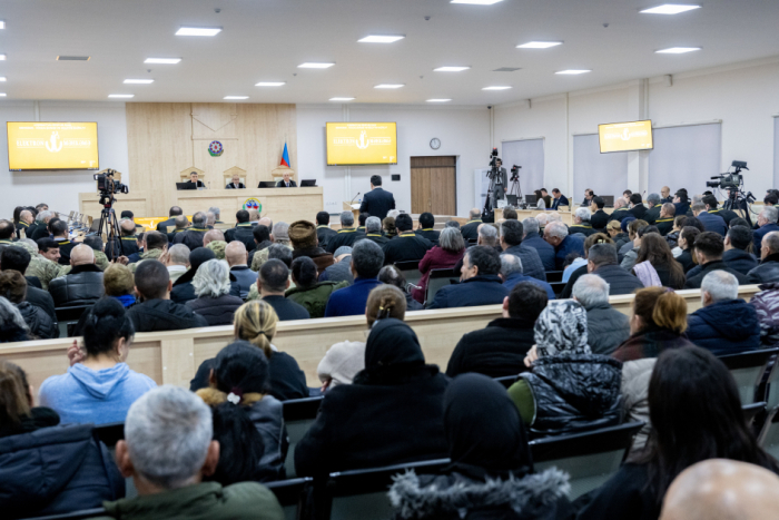   Le procès des individus accusés de nombreux crimes contre le peuple azerbaïdjanais s’est poursuivi  