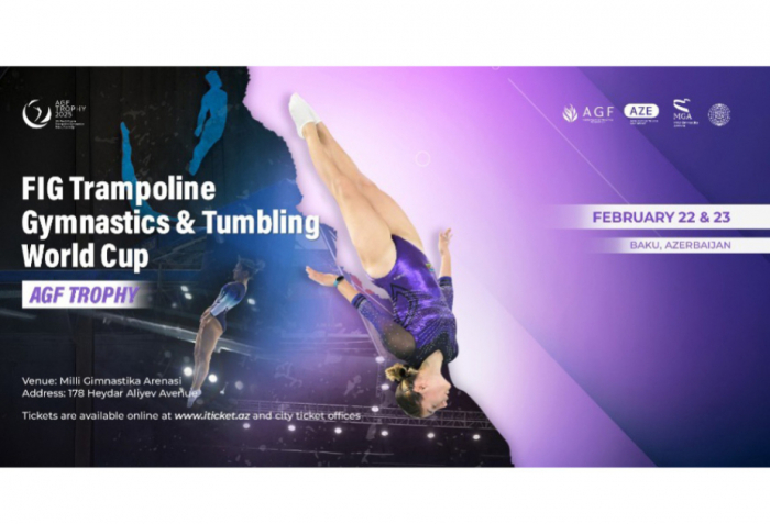 La Coupe du monde de trampoline et de tumbling débute à Bakou