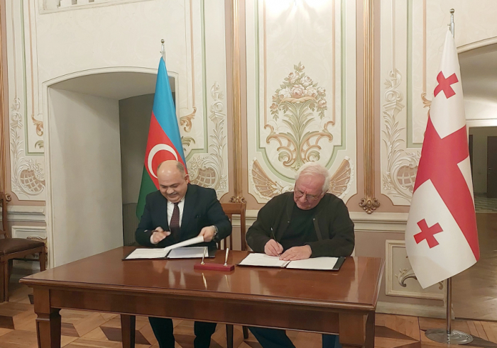 Memorandum signed on cooperation between national theaters of Azerbaijan and Georgia