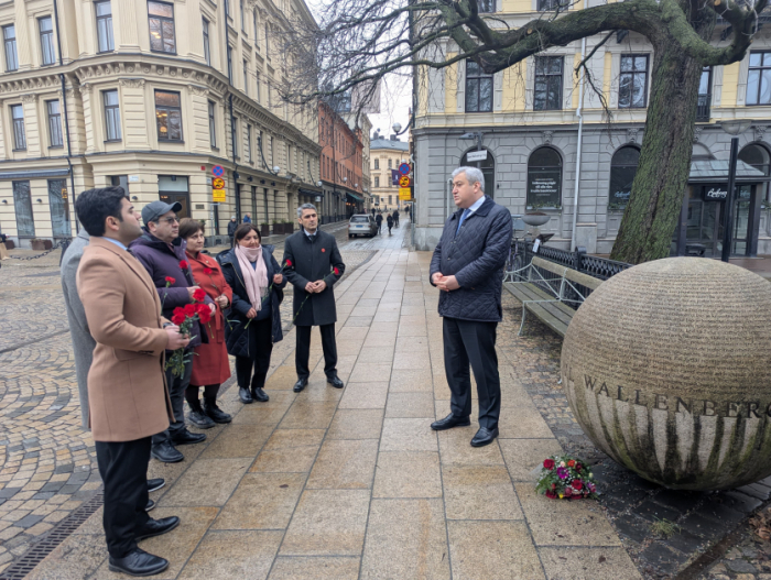   Schweden gedacht der Opfer des Völkermords von Chodschali  