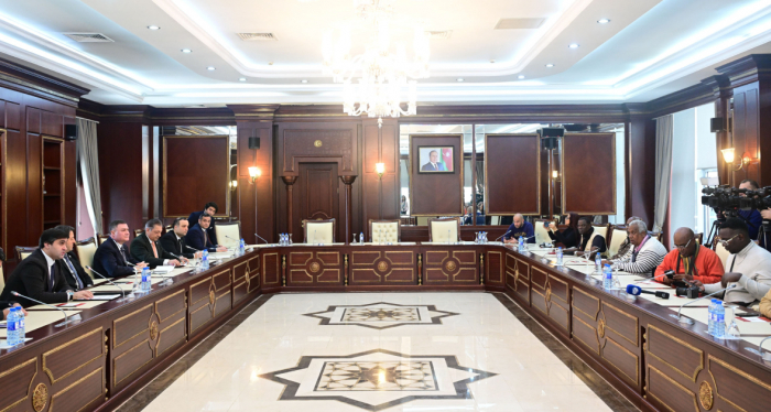 Group of media representatives from French colonies visit Azerbaijan’s Milli Majlis