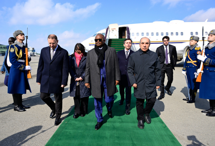 Le président de la République de Guinée-Bissau arrive en Azerbaïdjan pour une visite officielle