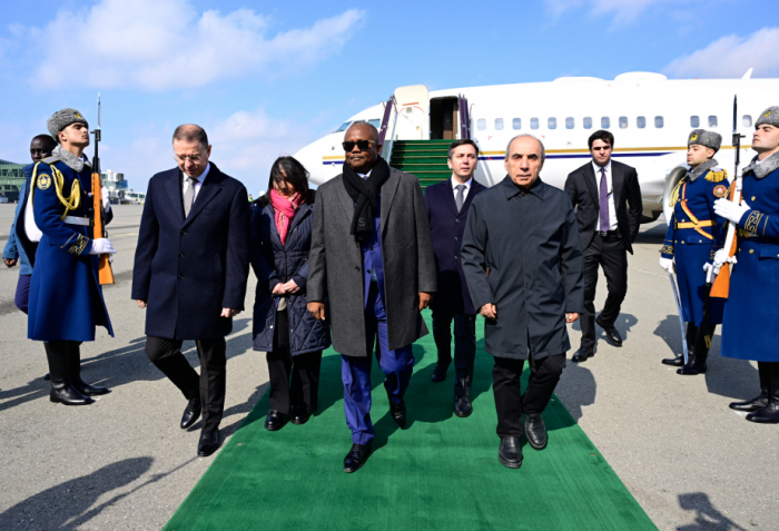   President of Guinea-Bissau arrives in Azerbaijan on official visit  