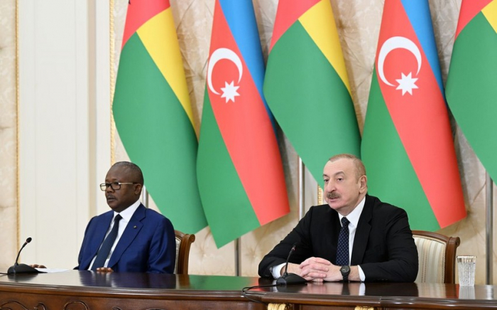   President of Azerbaijan Ilham Aliyev held expanded meeting over lunch with President of Guinea-Bissau  