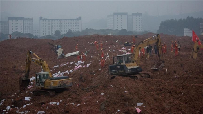 1 killed, 28 missing after landslide in southwestern China