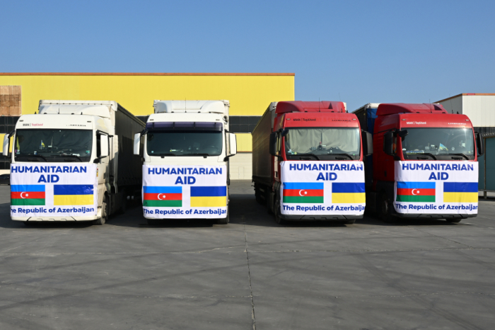   Azerbaijan sends another batch of humanitarian aid to Ukraine  