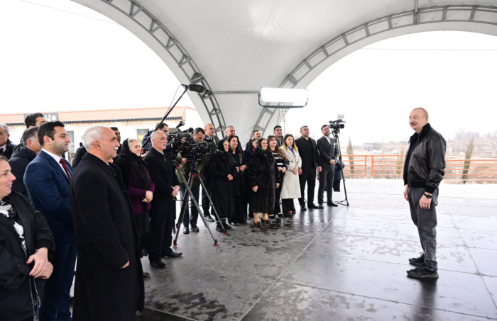 President Ilham Aliyev reviews restoration efforts in Khojaly’s Ballija village - FULL SPEECH