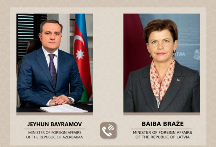   Los Ministros de Asuntos Exteriores de Azerbaiyán y Letonia debaten cuestiones de seguridad regional  