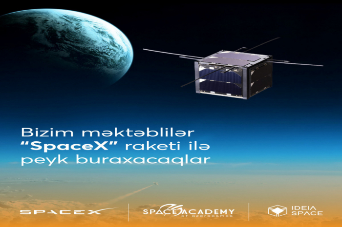    Azərbaycanlı məktəblilər “SpaceX”lə orbitə peyk buraxacaqlar   