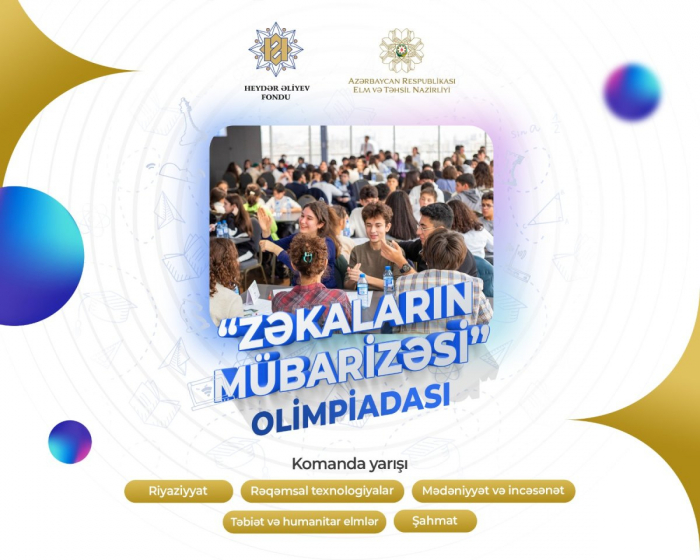    “Zəkaların mübarizəsi” olimpiadası keçiriləcək   