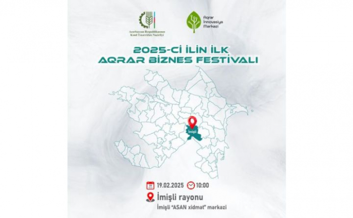 2025-ci ildən Aqrar Biznes Festivallari ölkənin aparıcı banklarının tərəfdaşlığı ilə təşkil olunacaq