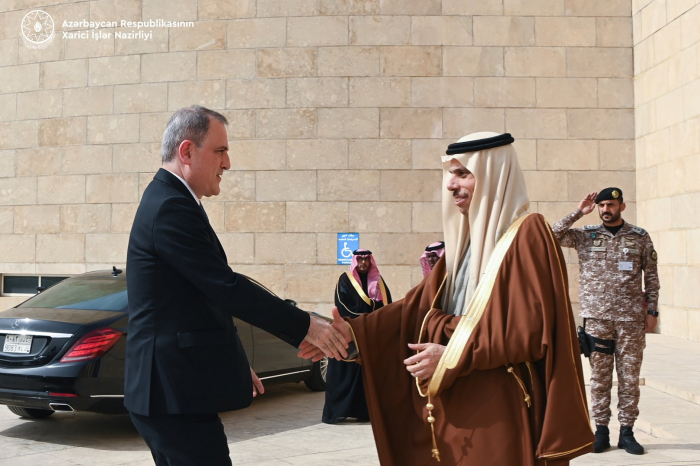   Azerbaijani, Saudi Arabian FMs hold meeting  