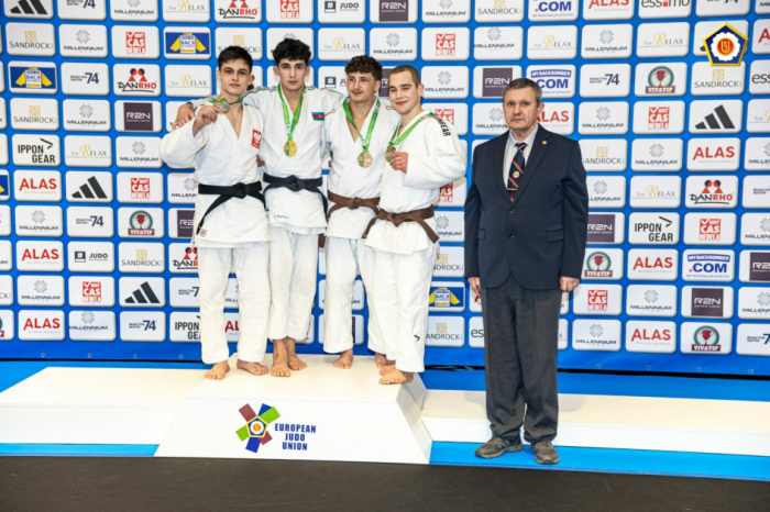   Azerbaijani judokas win six medals on first day of European Cup   