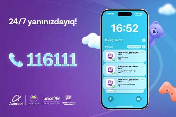 "Uşaq Qaynar Xətt Xidməti" hesabatını açıqladı