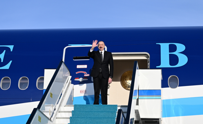   Le président Ilham Aliyev termine sa visite de travail en Türkiye  