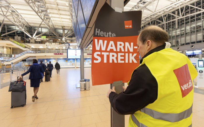   In weiten Teilen Deutschlands ist der Flugverkehr lahmgelegt  