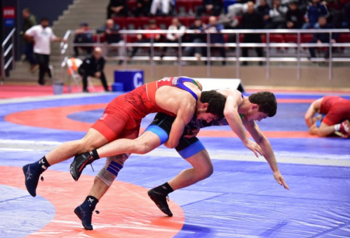 Azerbaijani U23 freestyle wrestlers shine at European Championships in Tirana