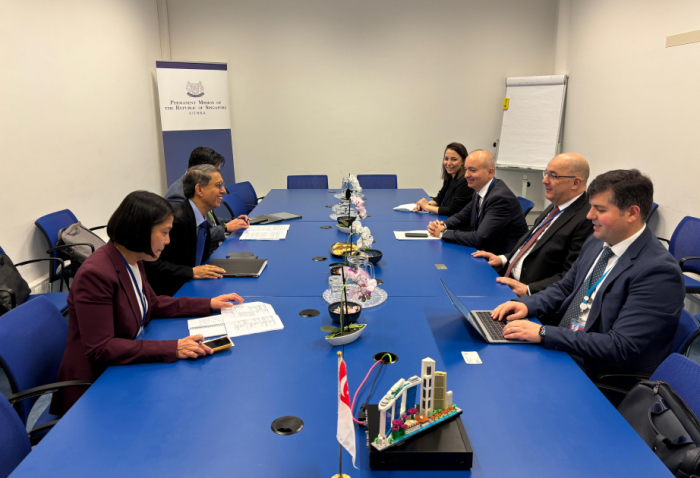 Chairman of Azerbaijan’s State Customs Committee meets with Singaporean delegation