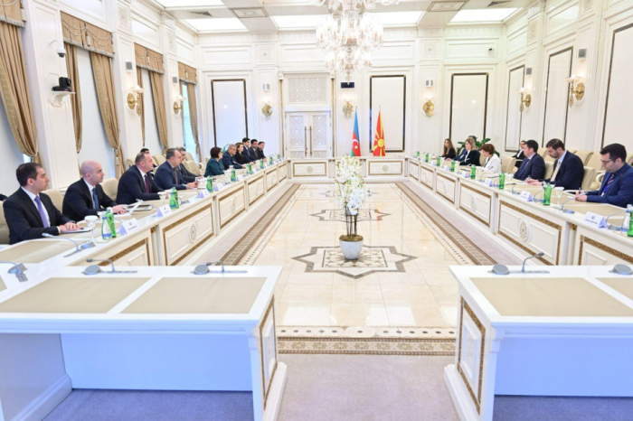 Azerbaijani Parliament Speaker meets North Macedonian President to strengthen bilateral ties